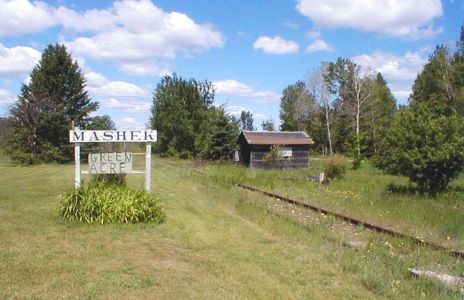 Mashek MI railroads